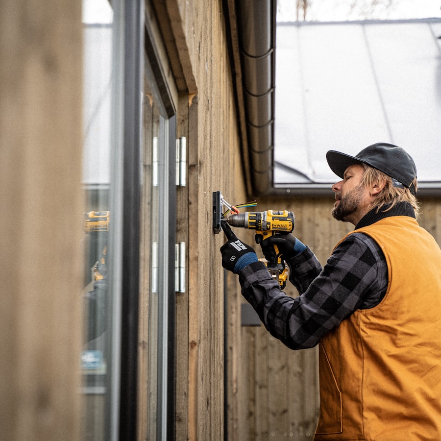 VoltFlow technician at work in a Riyadh home